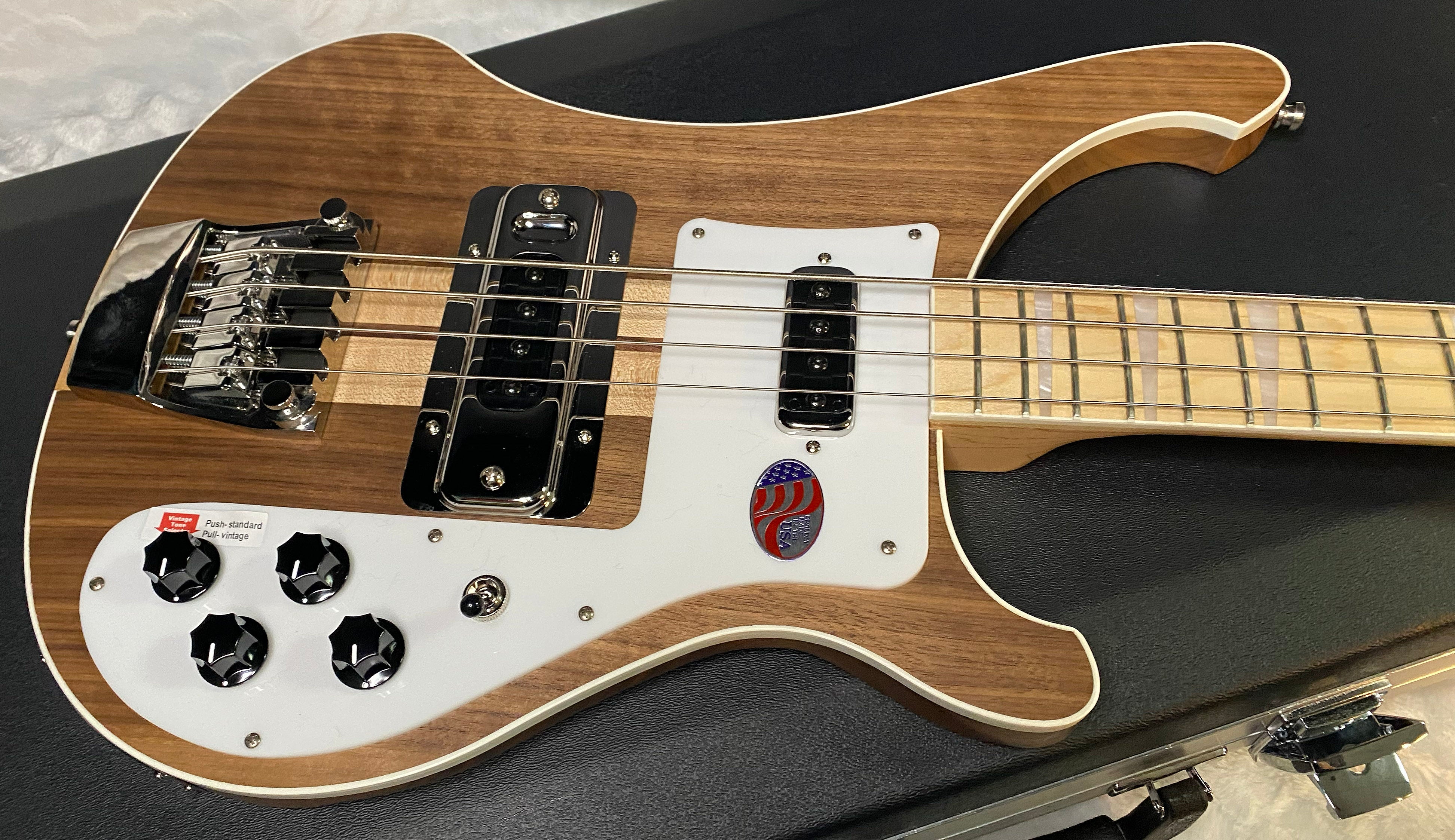 NEW! Rickenbacker 4003 W Walnut - 4-String Bass - Authorized Dealer - 9.2 lbs - G07139