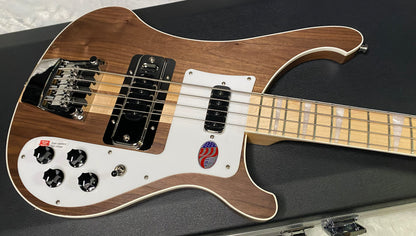 NEW! Rickenbacker 4003 W Walnut - 4-String Bass - Authorized Dealer - 8.7 lbs - G07133