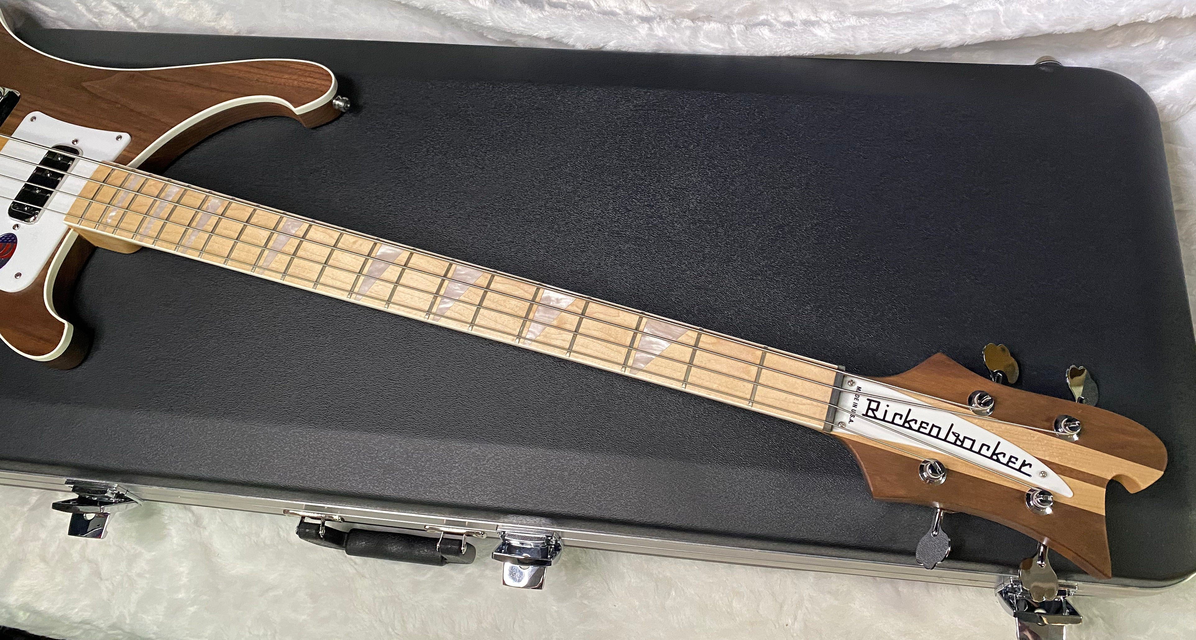NEW! Rickenbacker 4003 W Walnut - 4-String Bass - Authorized Dealer - 8.7 lbs - G07133
