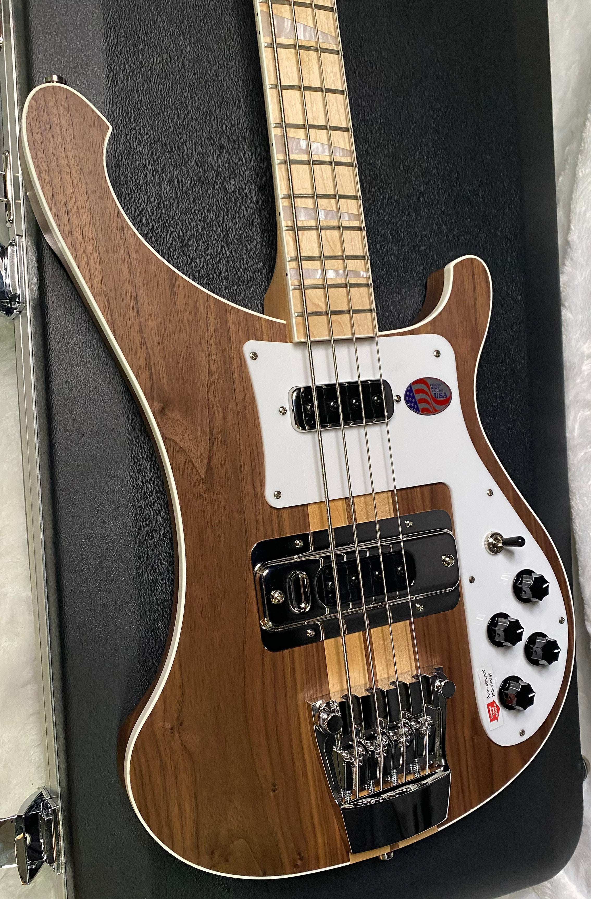 NEW! Rickenbacker 4003 W Walnut - 4-String Bass - Authorized Dealer - 8.7 lbs - G07133