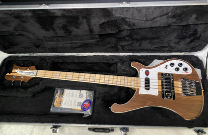 NEW! Rickenbacker 4003 W Walnut - 4-String Bass - Authorized Dealer - 8.7 lbs - G07133