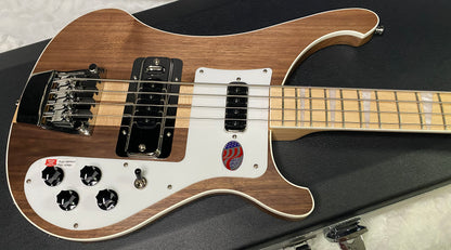 NEW! Rickenbacker 4003 W Walnut - 4-String Bass - Authorized Dealer - 8.65 lbs - G07134