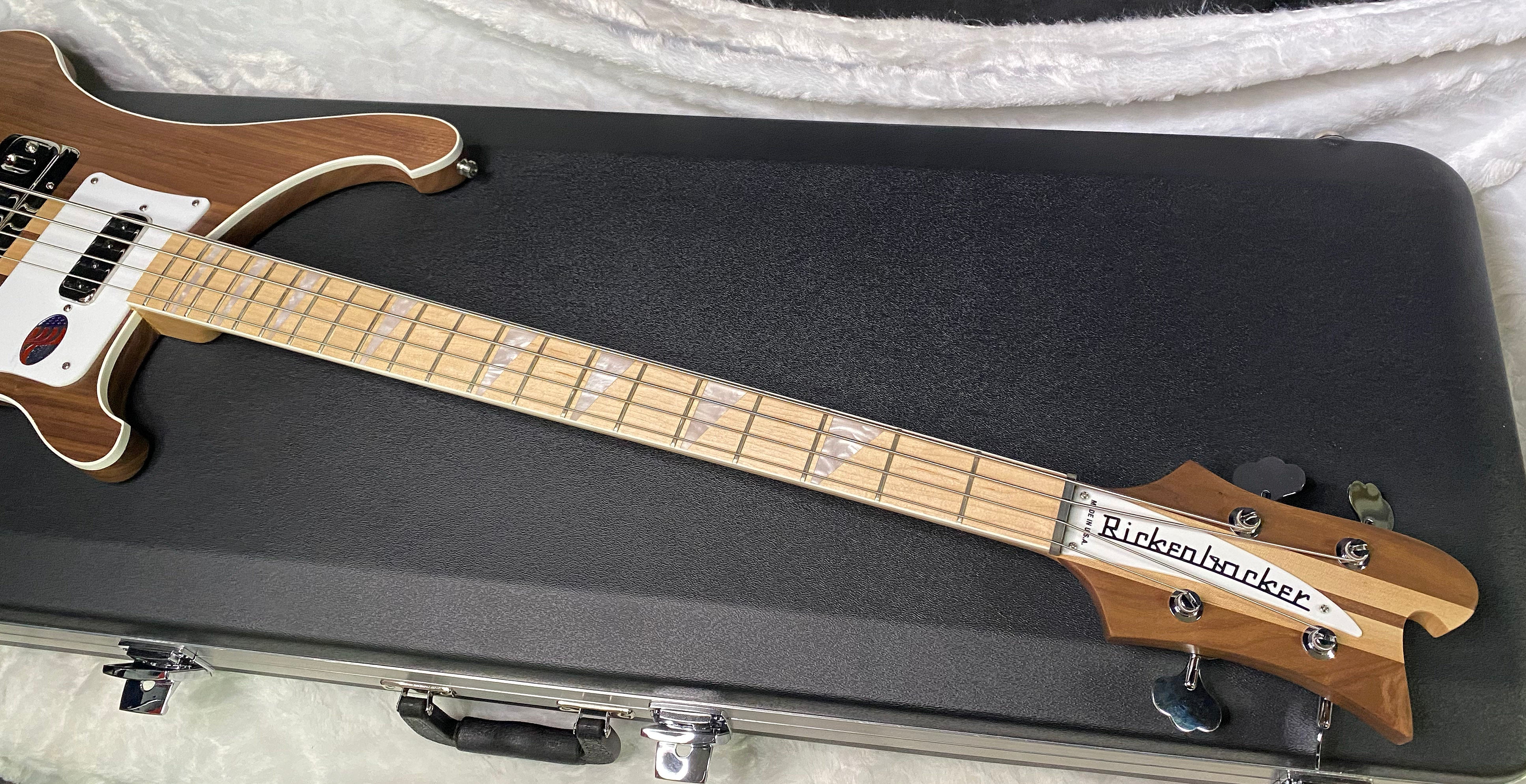 NEW! Rickenbacker 4003 W Walnut - 4-String Bass - Authorized Dealer - 8.65 lbs - G07134