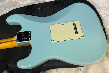 NEW! Fender Limited Edition American Professional Classic Stratocaster featuring the Silent System - Daphne Blue - Authorized Dealer - G07876
