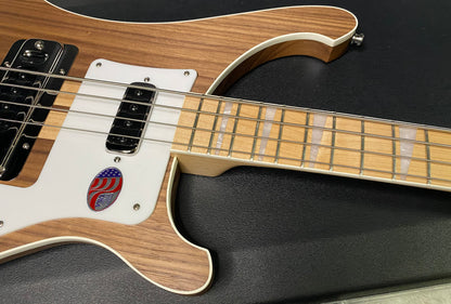 NEW! Rickenbacker 4003 W Walnut - 4-String Bass - Authorized Dealer - 8.5 lbs - G07135