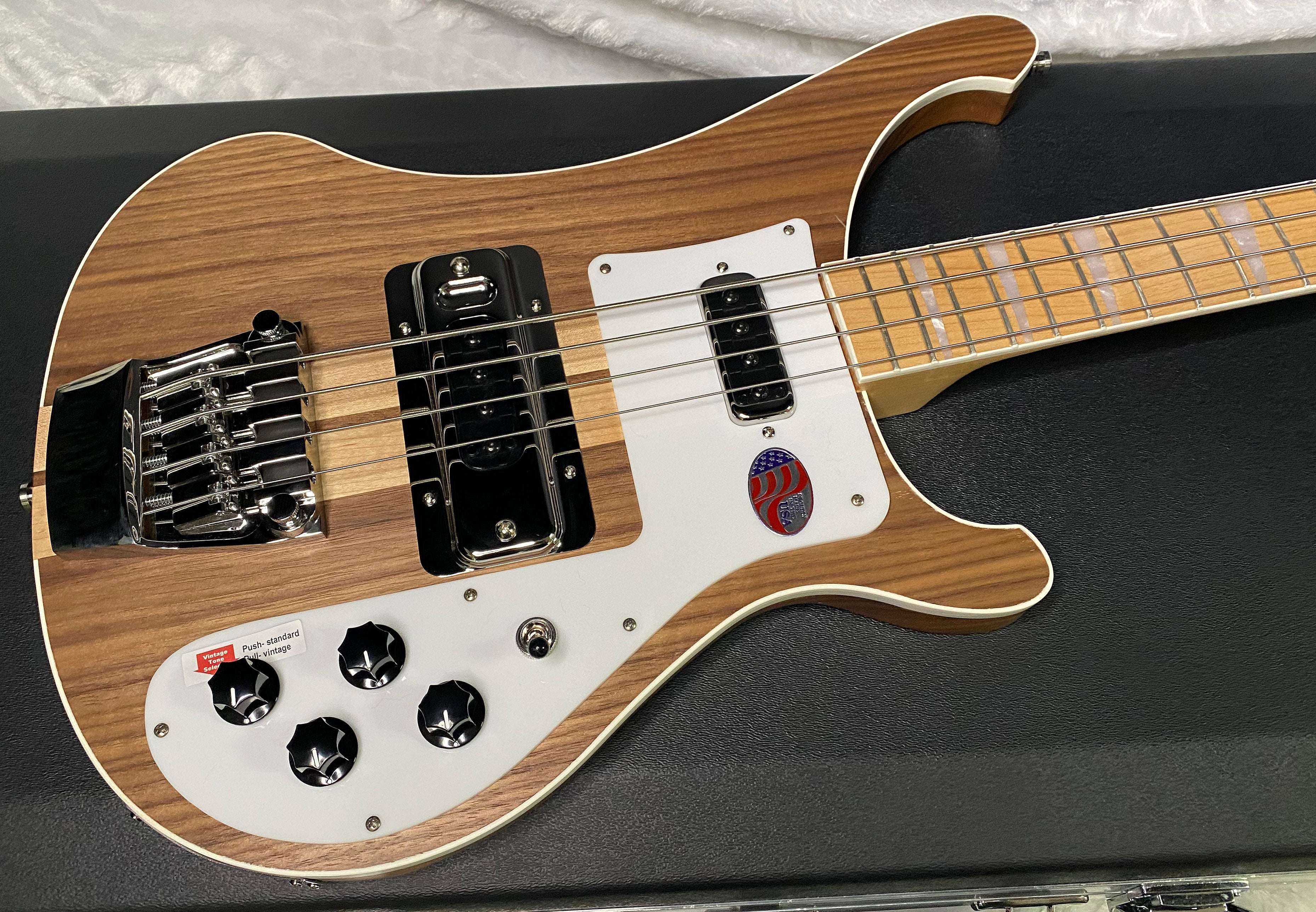 NEW! Rickenbacker 4003 W Walnut - 4-String Bass - Authorized Dealer - 8.5 lbs - G07135