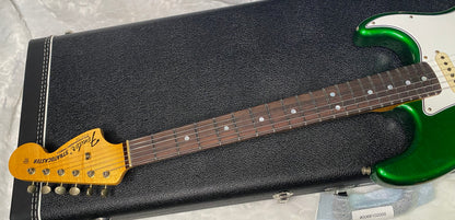 NEW! Fender Custom Shop 2025 NAMM Limited Edition Stratocaster PRO Relic - Candy Green - Authorized Dealer - 7.9 lbs - G06488