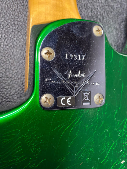 NEW! Fender Custom Shop 2025 NAMM Limited Edition Stratocaster PRO Relic - Candy Green - Authorized Dealer - 7.9 lbs - G06488