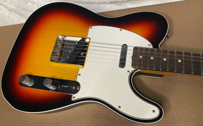 NEW! Fender Custom Shop '60 Reissue Telecaster Custom Journeyman Relic - Modern Specs - Handwound Pick-Ups - Sunburst - Authorized Dealer - 7.4lbs - G06489