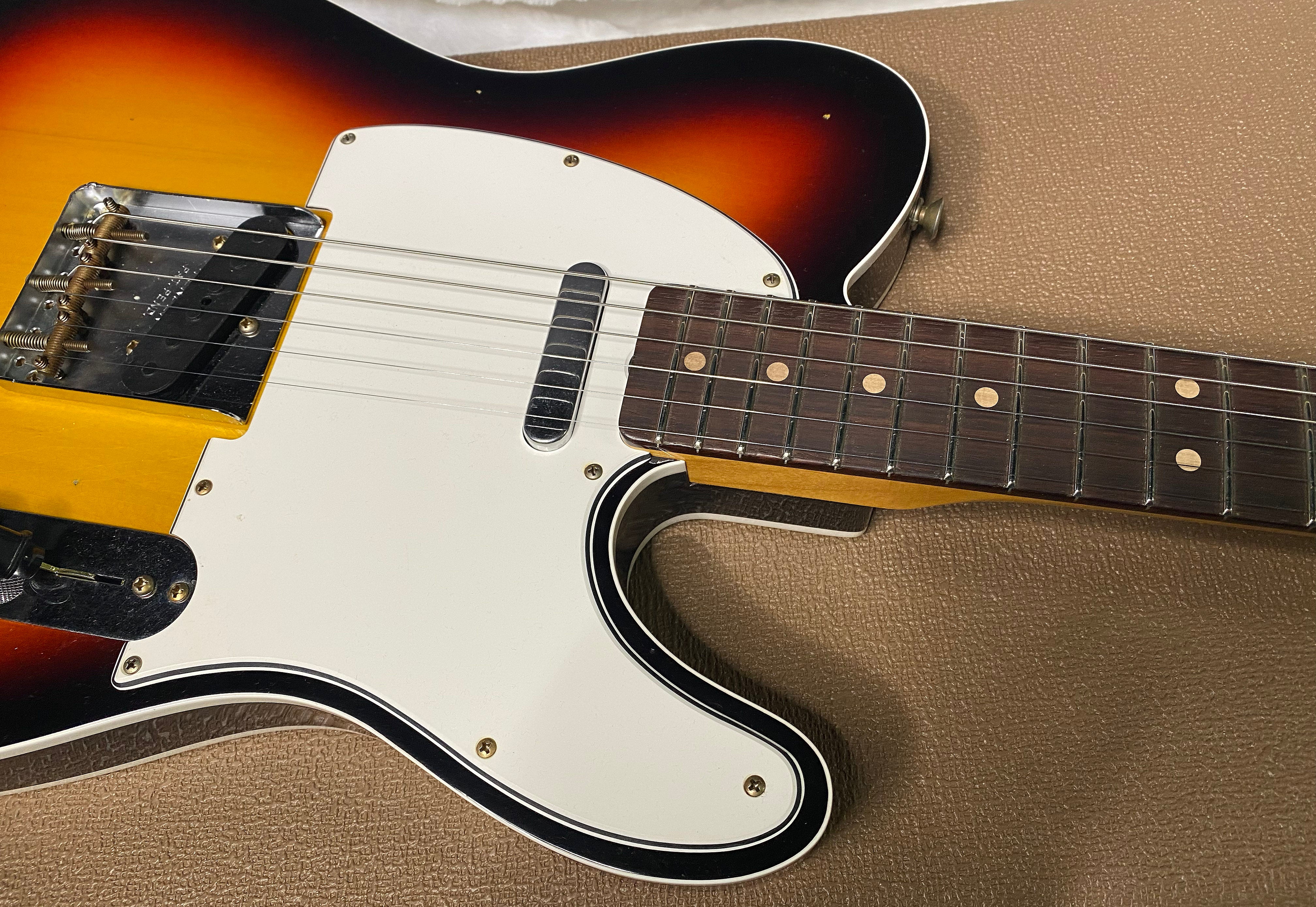 NEW! Fender Custom Shop '60 Reissue Telecaster Custom Journeyman Relic - Modern Specs - Handwound Pick-Ups - Sunburst - Authorized Dealer - 7.4lbs - G06489