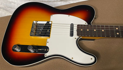 NEW! Fender Custom Shop '60 Reissue Telecaster Custom Journeyman Relic - Modern Specs - Handwound Pick-Ups - Sunburst - Authorized Dealer - 7.4lbs - G06489