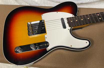 NEW! Fender Custom Shop '60 Reissue Telecaster Custom Journeyman Relic - Modern Specs - Handwound Pick-Ups - Sunburst - Authorized Dealer - 7.4lbs - G06489