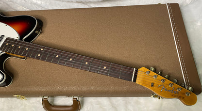 NEW! Fender Custom Shop '60 Reissue Telecaster Custom Journeyman Relic - Modern Specs - Handwound Pick-Ups - Sunburst - Authorized Dealer - 7.4lbs - G06489