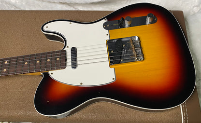 NEW! Fender Custom Shop '60 Reissue Telecaster Custom Journeyman Relic - Modern Specs - Handwound Pick-Ups - Sunburst - Authorized Dealer - 7.4lbs - G06489
