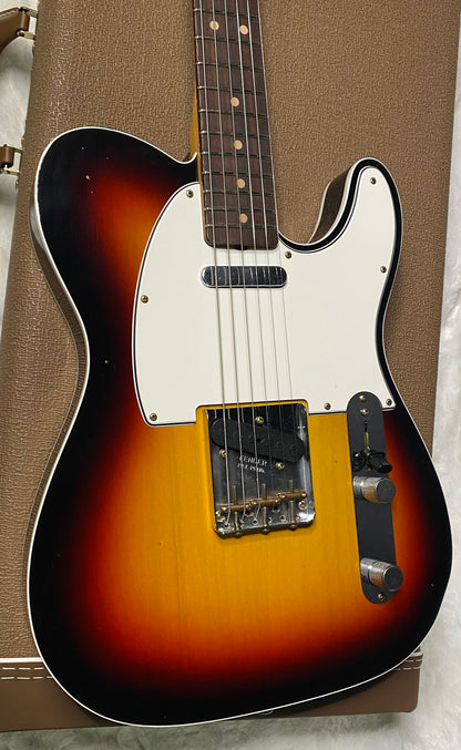 NEW! Fender Custom Shop '60 Reissue Telecaster Custom Journeyman Relic - Modern Specs - Handwound Pick-Ups - Sunburst - Authorized Dealer - 7.4lbs - G06489