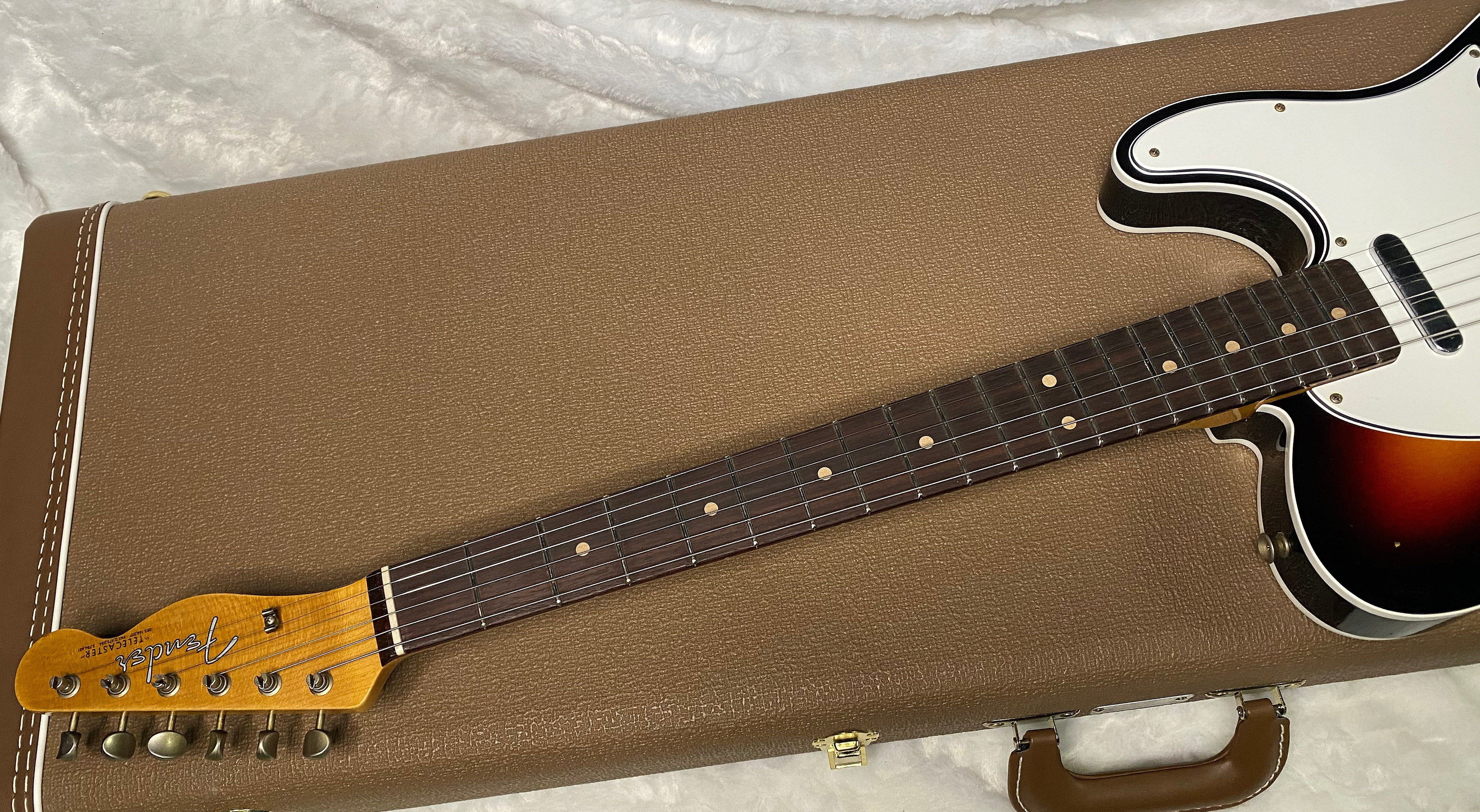 NEW! Fender Custom Shop '60 Reissue Telecaster Custom Journeyman Relic - Modern Specs - Handwound Pick-Ups - Sunburst - Authorized Dealer - 7.4lbs - G06489