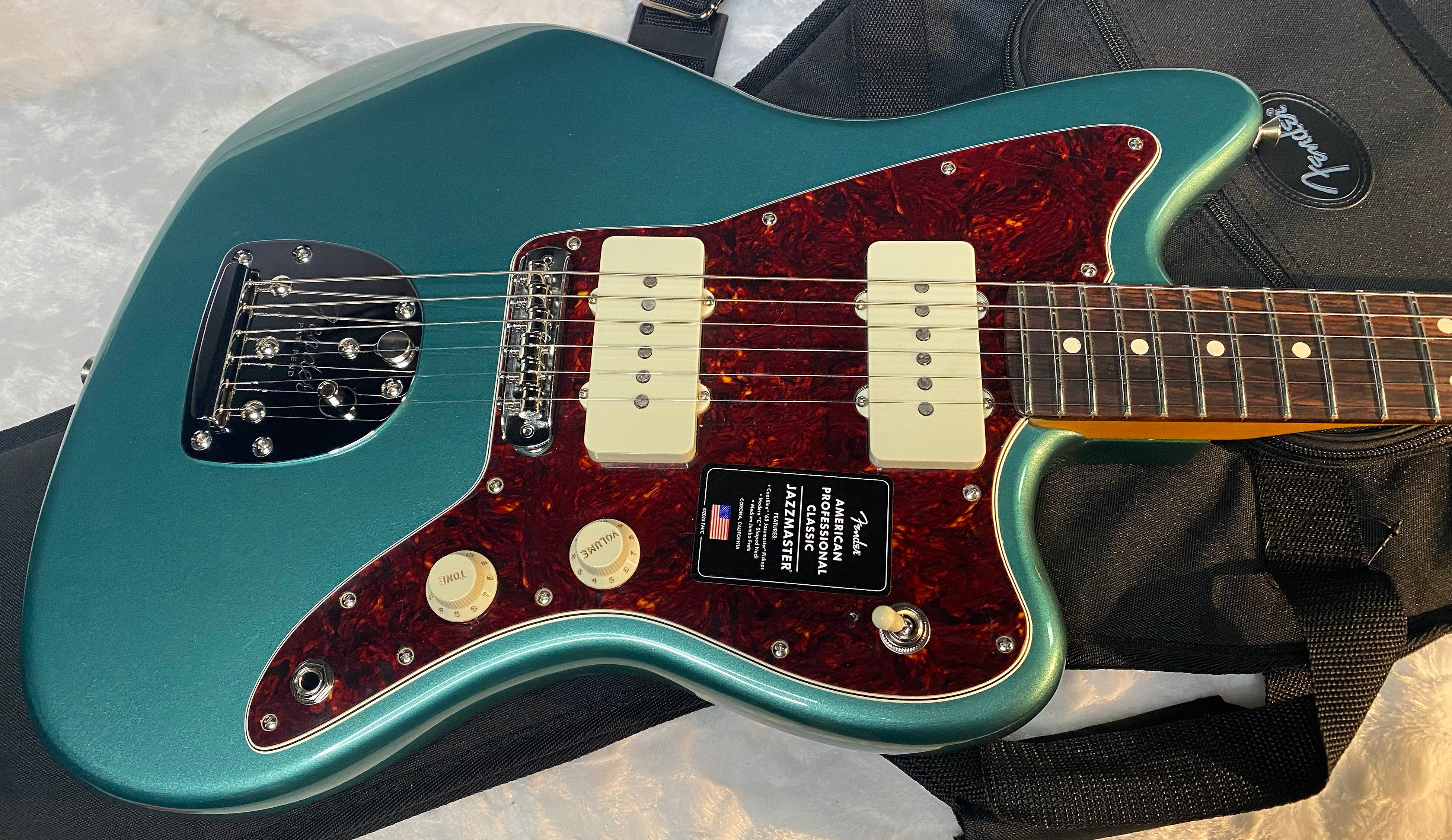 NEW! Fender American Professional Classic Jazzmaster - Faded Sherwood Green Metallic - 7.9lbs - Authorized Dealer - G06523
