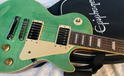 NEW ! Epiphone Les Paul Standard '50s Electric Guitar - Seafoam Green - Authorized Dealer - 8.6lbs - G05079