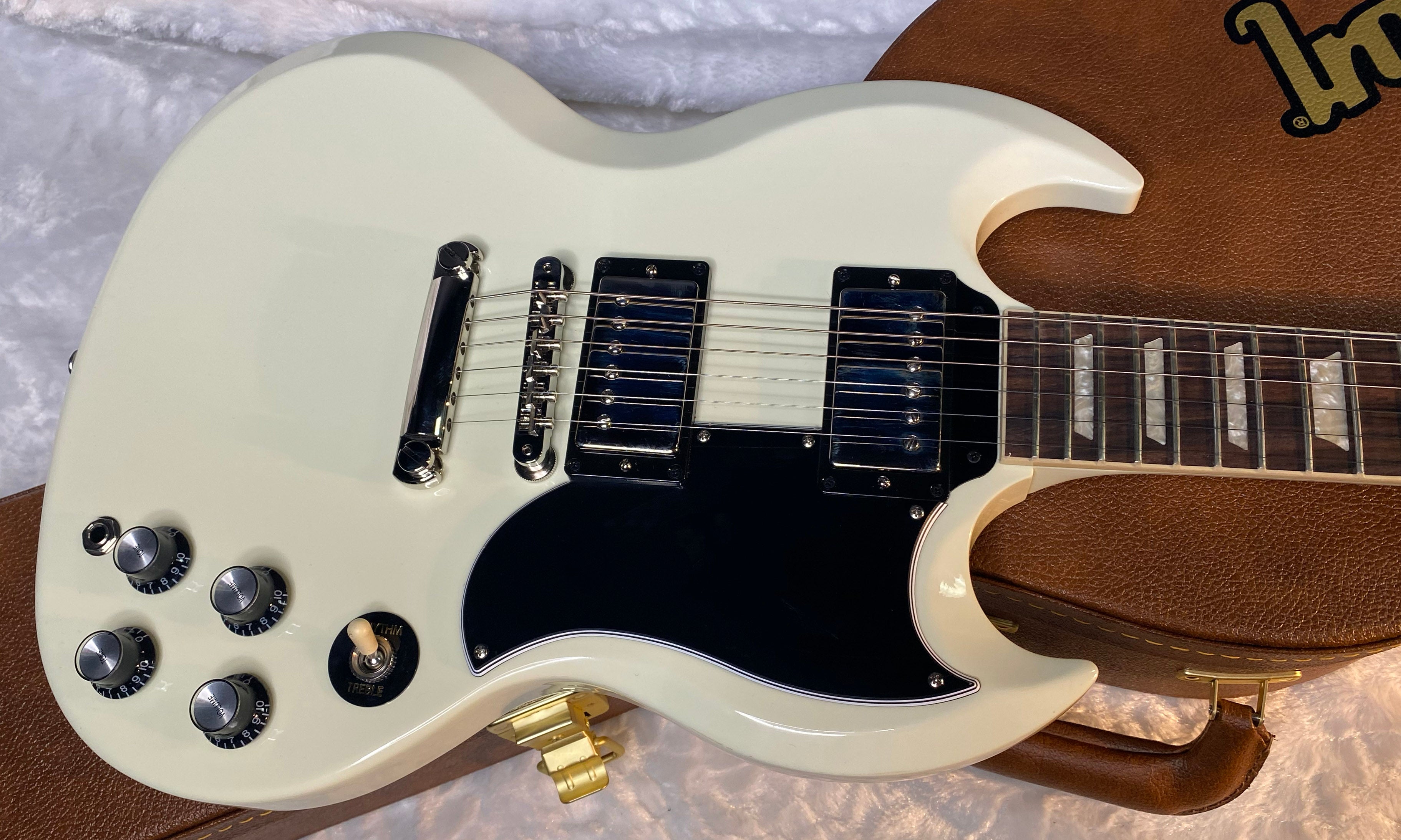 NEW ! Gibson SG Standard '61 Stop Bar - Classic White - Only 6.6 lbs - Authorized Dealer - G06438