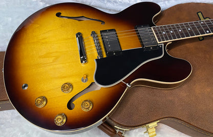 NEW ! Gibson ES-335 50s Semi-Hollowbody Electric Guitar - Vintage Tobacco Burst - Authorized Dealer - 8 lbs - G07155