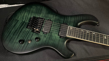 NEW! Epiphone Prophecy Victory FR Floyd Rose - Inspired by Gibson - Aqua Smoke Satin - Authorized Dealer - 8lbs - G07866