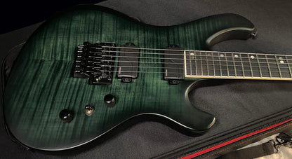NEW! Epiphone Prophecy Victory FR Floyd Rose - Inspired by Gibson - Aqua Smoke Satin - Authorized Dealer - 8lbs - G07866