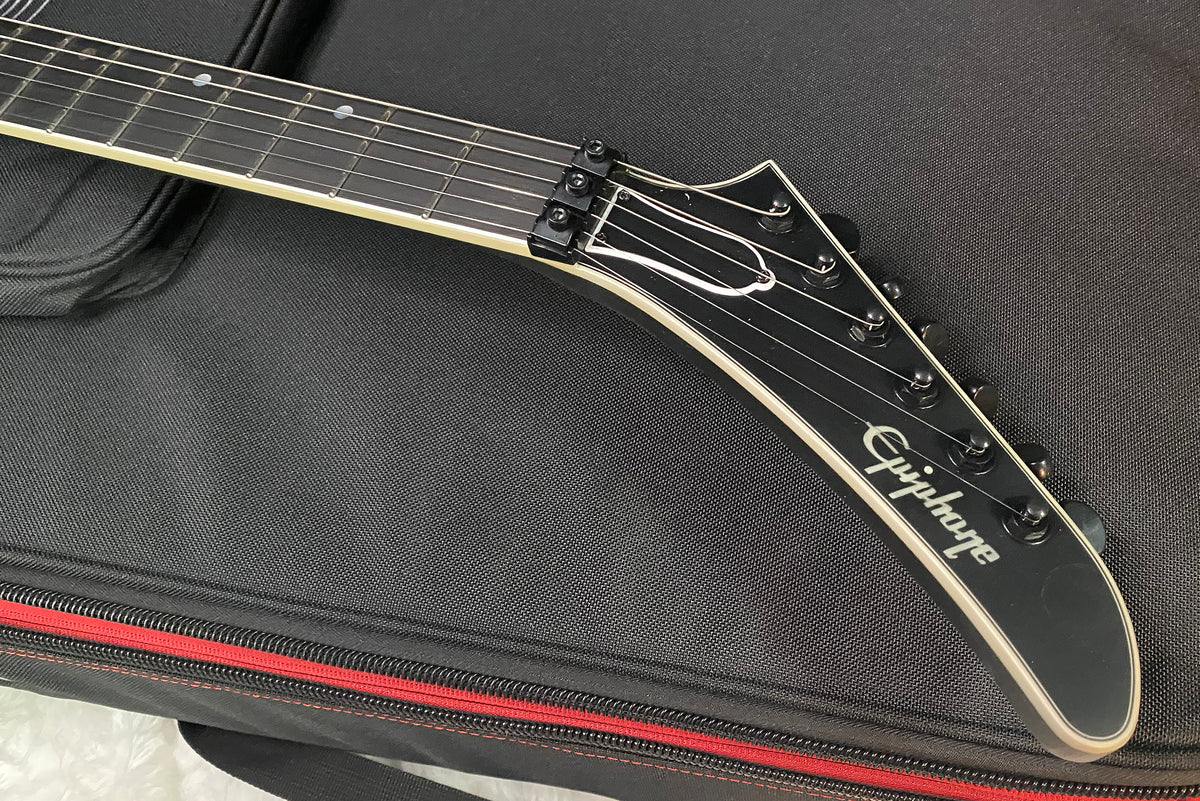 NEW! Epiphone Prophecy Victory FR Floyd Rose - Inspired by Gibson - Aqua Smoke Satin - Authorized Dealer - 8lbs - G07866