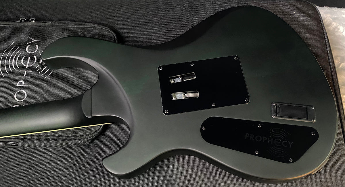 NEW! Epiphone Prophecy Victory FR Floyd Rose - Inspired by Gibson - Aqua Smoke Satin - Authorized Dealer - 8lbs - G07866
