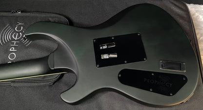 NEW! Epiphone Prophecy Victory FR Floyd Rose - Inspired by Gibson - Aqua Smoke Satin - Authorized Dealer - 8lbs - G07866