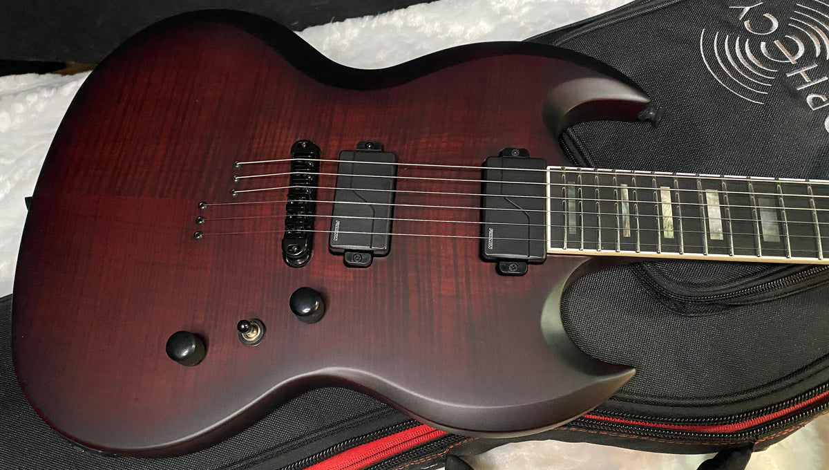NEW! Epiphone Prophecy SG Inspired by Gibson - Crimson Fog Satin - Authorized Dealer - 8lbs - G07848