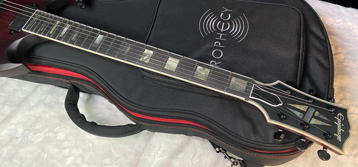 NEW! Epiphone Prophecy SG Inspired by Gibson - Crimson Fog Satin - Authorized Dealer - 8lbs - G07848