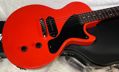 NEW! Epiphone Billie Joe Armstrong Les Paul Junior Electric Guitar- Radiant Red - 7.6lbs - Authorized Dealer - G07152