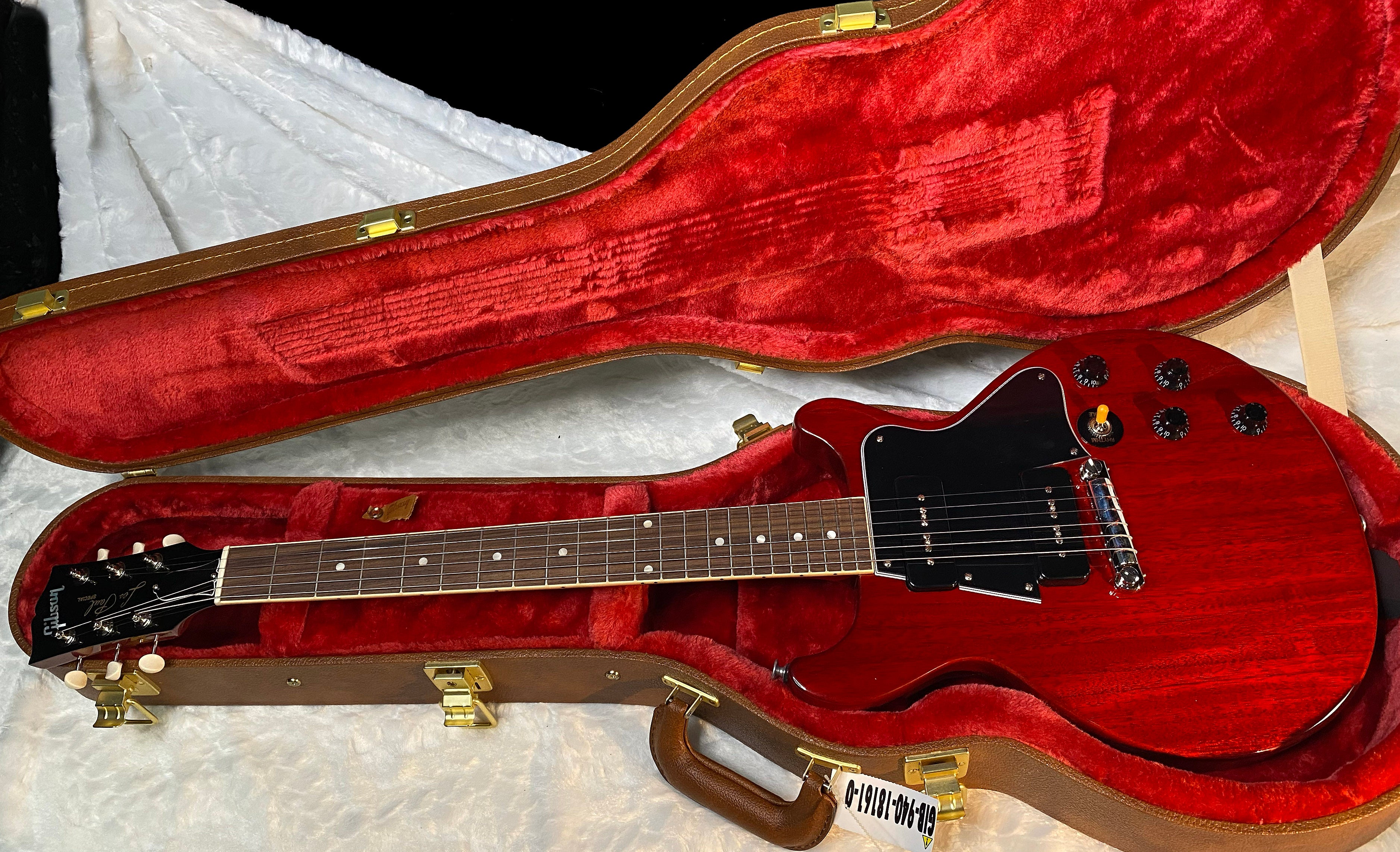NEW! Gibson Les Paul Special Double Cutaway - Vintage Cherry Finish - 7.3lbs - Authorized Dealer - G06392 - Blem - SAVE!