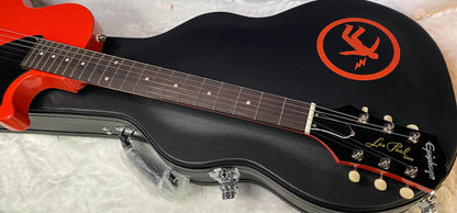 NEW! Epiphone Billie Joe Armstrong Les Paul Junior Electric Guitar- Radiant Red - 7.6lbs - Authorized Dealer - G07152