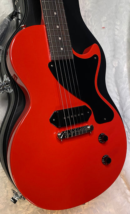 NEW! Epiphone Billie Joe Armstrong Les Paul Junior Electric Guitar- Radiant Red - 7.6lbs - Authorized Dealer - G07152