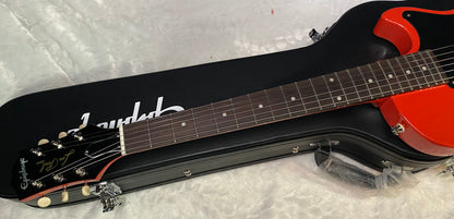 NEW! Epiphone Billie Joe Armstrong Les Paul Junior Electric Guitar- Radiant Red - 7.6lbs - Authorized Dealer - G07152