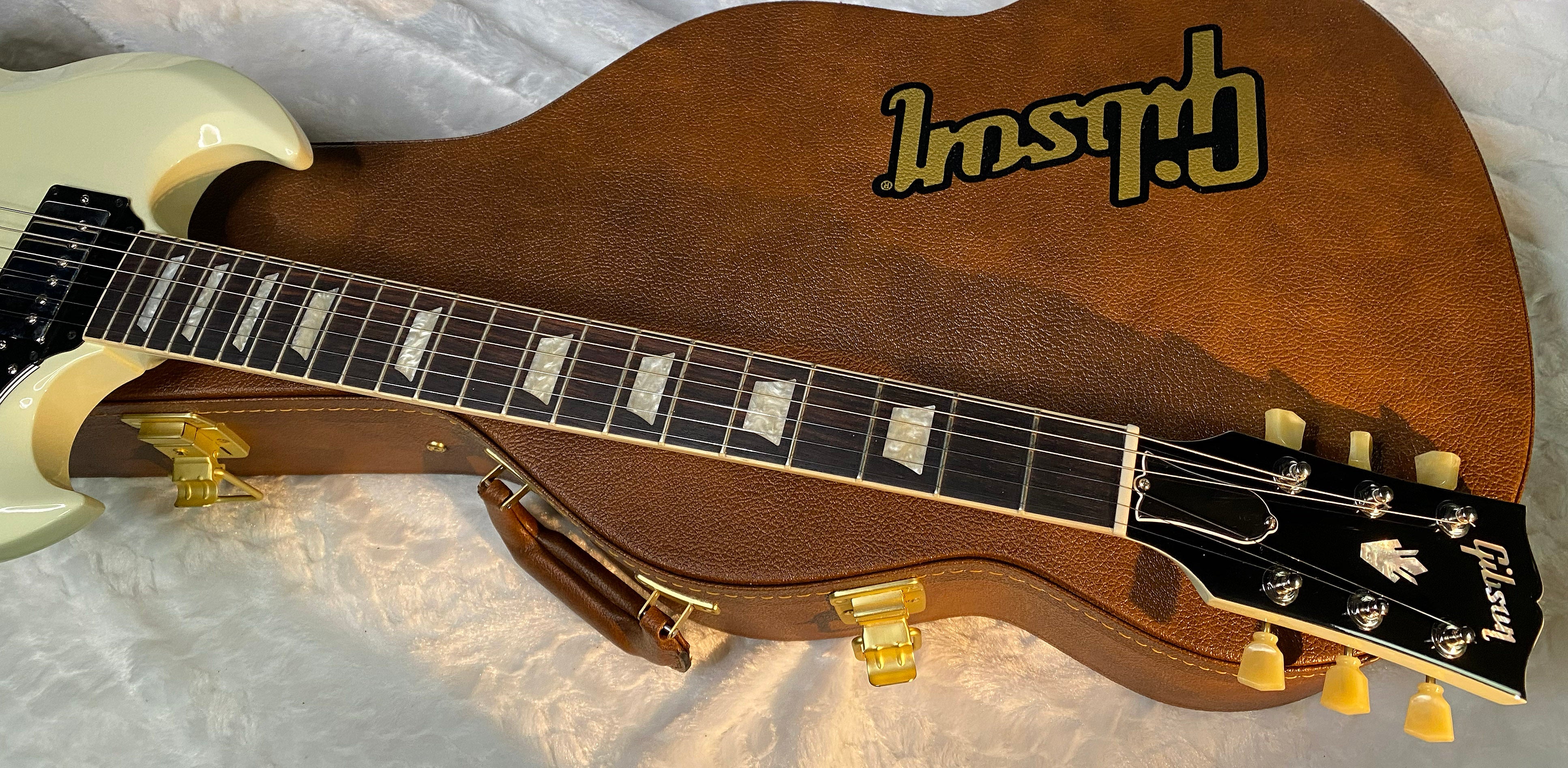 NEW ! Gibson SG Standard '61 Stop Bar - Classic White - Only 6.55 lbs - Authorized Dealer - G06434