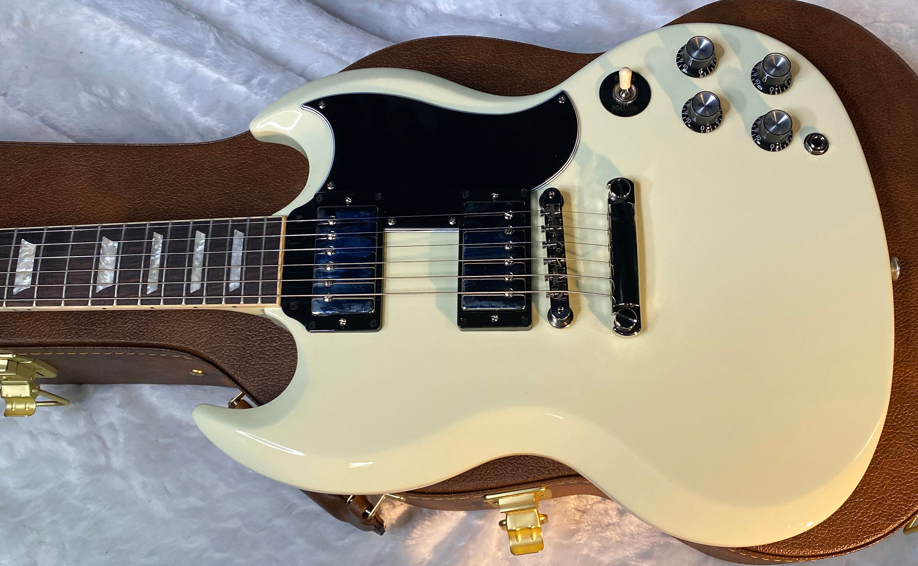 NEW ! Gibson SG Standard '61 Stop Bar - Classic White - Only 6.55 lbs - Authorized Dealer - G06434