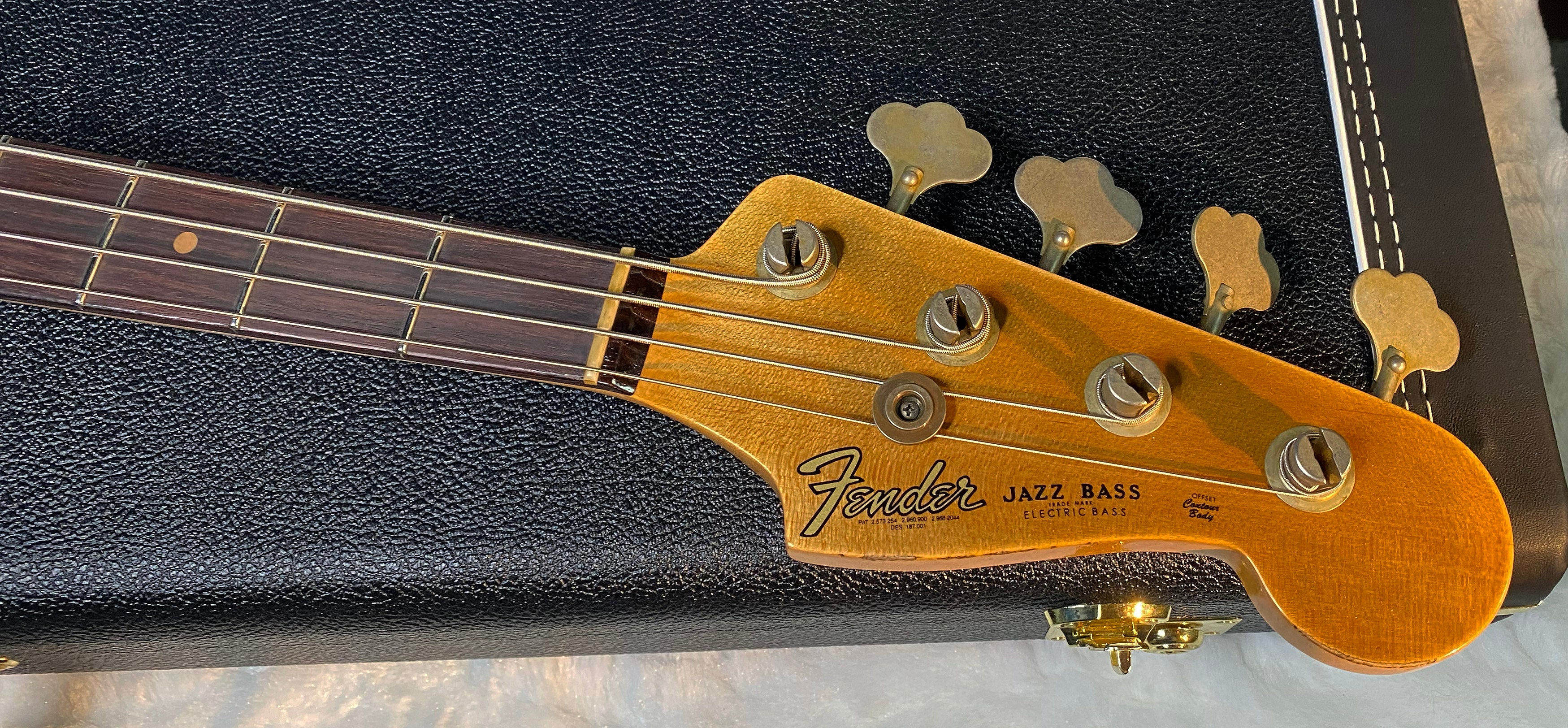 NEW ! 1960 Jazz Bass Heavy Relic Custom Shop Reissue - Sunburst - 9.4lbs - Handwound Pick-Ups - Authorized Dealer - G06486