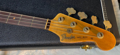 NEW ! 1960 Jazz Bass Heavy Relic Custom Shop Reissue - Sunburst - 9.4lbs - Handwound Pick-Ups - Authorized Dealer - G06486