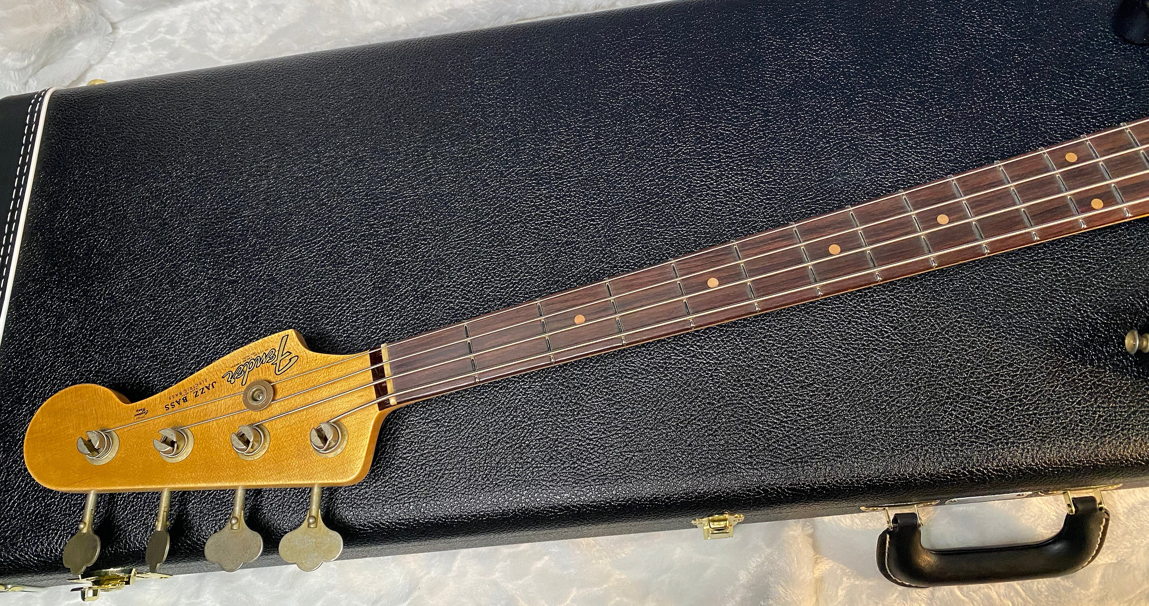 NEW ! 1960 Jazz Bass Heavy Relic Custom Shop Reissue - Sunburst - 9.4lbs - Handwound Pick-Ups - Authorized Dealer - G06486