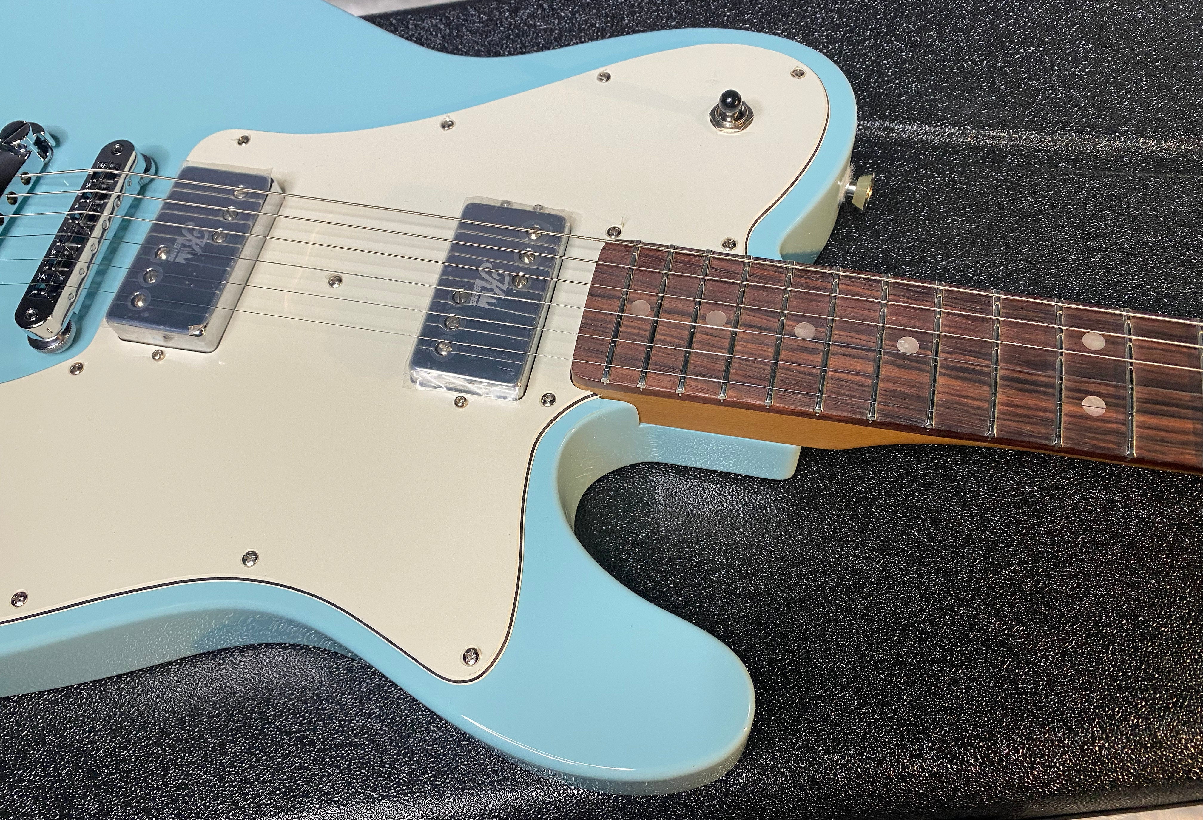 NEW! Fender Kingfish Delta Day Telecaster Deluxe - Daphne Blue - Hardshell Case - Authorized Dealer - 7.6lbs - G06524