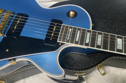 NEW! Gibson Les Paul Custom - Dealer Select - P90 Pick-Ups - Pelham Blue VOS - Custom Shop M2M - Authorized Dealer - Only 8.9lbs!! - G07163
