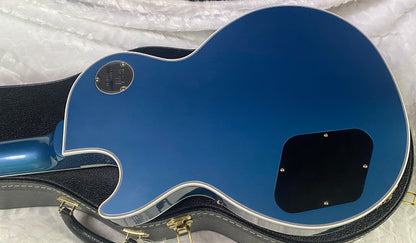 NEW! Gibson Les Paul Custom - Dealer Select - P90 Pick-Ups - Pelham Blue VOS - Custom Shop M2M - Authorized Dealer - Only 8.9lbs!! - G07163