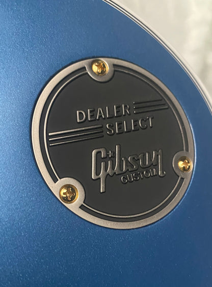 NEW! Gibson Les Paul Custom - Dealer Select - P90 Pick-Ups - Pelham Blue VOS - Custom Shop M2M - Authorized Dealer - Only 8.9lbs!! - G07163