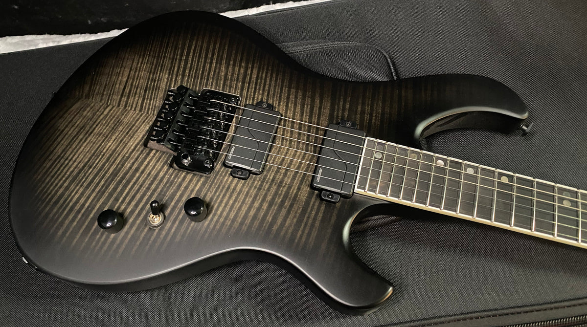 NEW! Epiphone Prophecy Victory FR Floyd Rose - Inspired by Gibson - Obsidian Storm Satin - Authorized Dealer - 8lbs - G07866 (Copy)