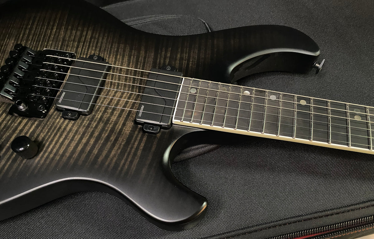 NEW! Epiphone Prophecy Victory FR Floyd Rose - Inspired by Gibson - Obsidian Storm Satin - Authorized Dealer - 8lbs - G07866 (Copy)