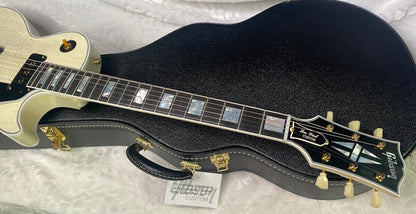 NEW ! Gibson Custom Shop Historic '54 Les Paul Custom Reissue Dealer Select - P-90's Staple Pick-Up - TV White - VOS - Authorized Dealer - 9.3 lbs - G07164