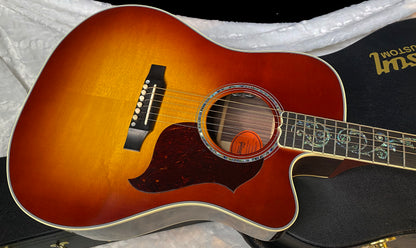 NEW! Gibson Acoustic Songwriter Custom EC Vine Acoustic-Electric Guitar - Rosewood Burst - Greatest Hits II - Authorized Dealer - G06404