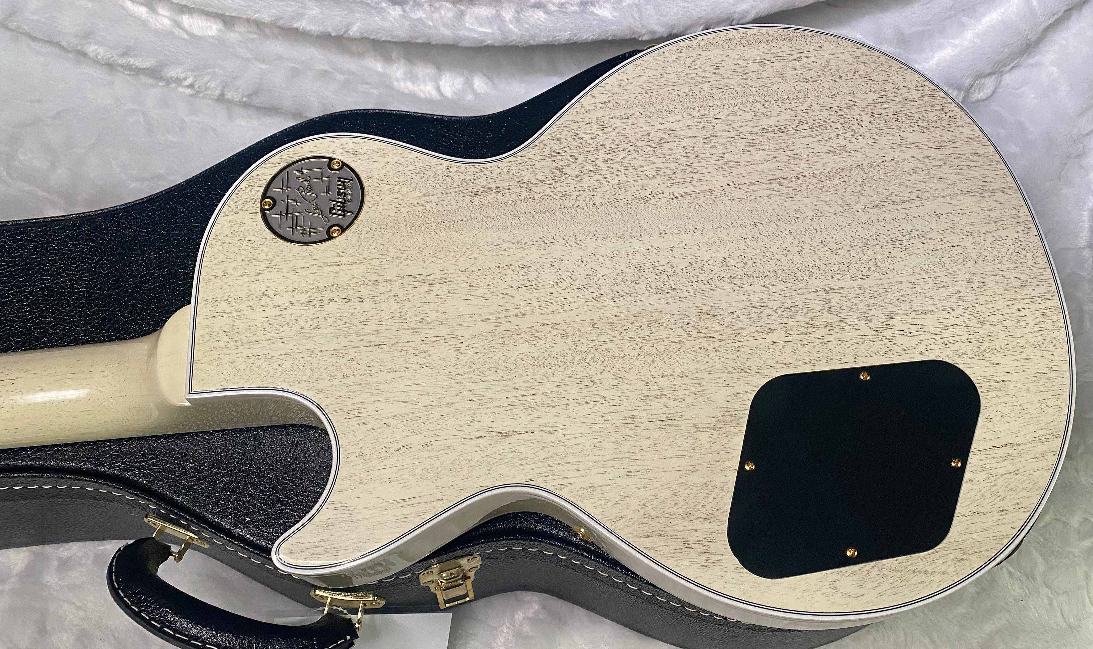 NEW ! Gibson Custom Shop Historic '54 Les Paul Custom Reissue Dealer Select - P-90's Staple Pick-Up - TV White - VOS - Authorized Dealer - 9.3 lbs - G07164